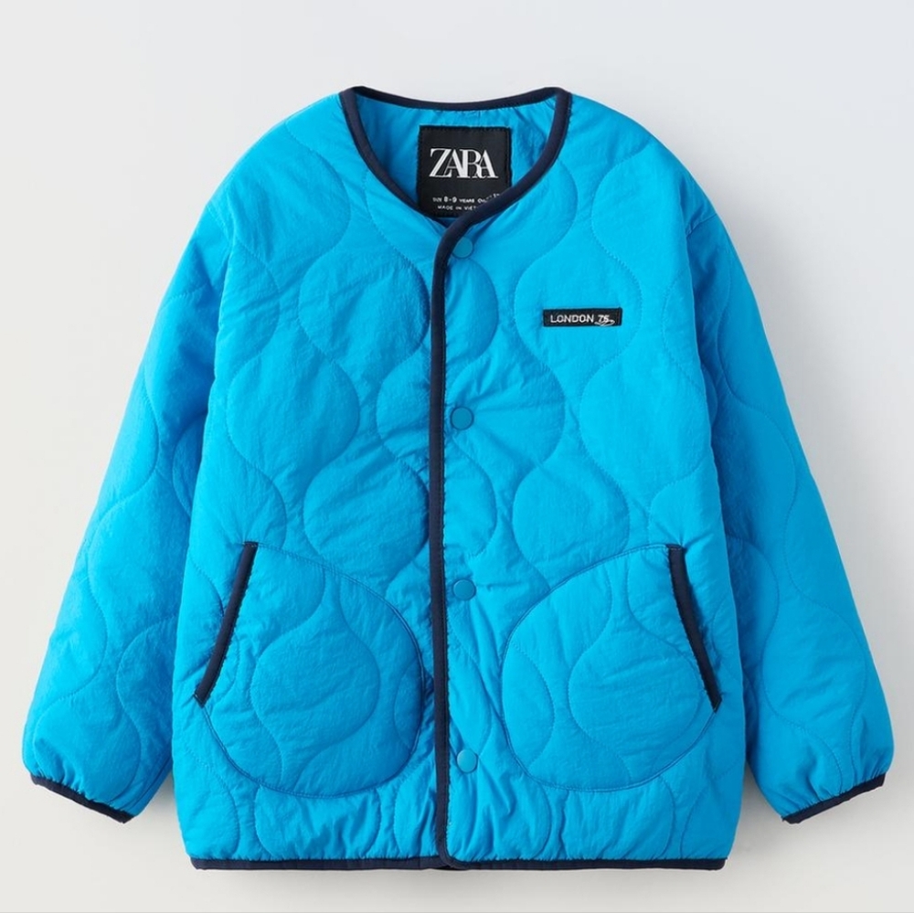 Zara PIPED PADDED JACKET